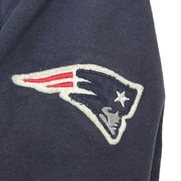 47 Brand New England Patriots Harris Scrimage Pullover Half Zip Hoodie. Medium. - Picture 4 of 10